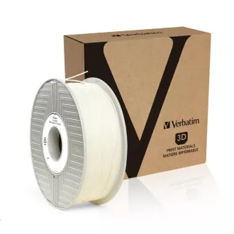 VERBATIM 3D nyomtatószál ABS 1.75mm, 404m, 1kg átlátszó
