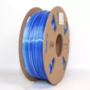 GEMBIRD Nyomtatószál (filament) PLA, 1, 75mm, 1kg, silk ice, jégkék/sötétkék