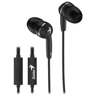 GENIUS HS-M320 fejhallgató, 4pin 3, 5 mm-es jack, fekete GENIUS HS-M320 fejhallgató, 4pin 3, 5 mm-es jack, fekete