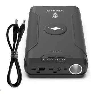Viking kültéri powerbank VIDAR II, 72000 mAh, vezeték nélküli töltéssel Viking kültéri powerbank VIDAR II, 72000 mAh, vezeték nélküli töltéssel
