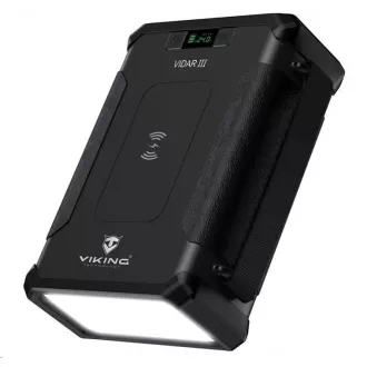 Viking kültéri powerbank VIDAR III, 96000 mAh, vezeték nélküli töltés