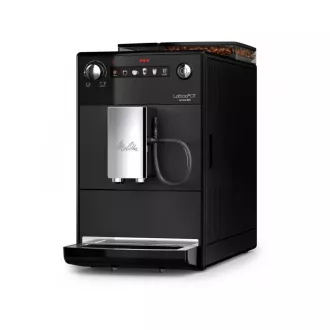 MELITTA Latticia OT eszpresszógép, 15 bar, 2 csésze egyszerre, beépített őrlő, 5 őrlési program, fekete színű