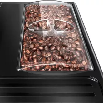 MELITTA Solo Frosted Black, kávéfőző, 15 Bar, 2 csésze egyszerre, beépített őrlő, tejmentes recept, fekete színű MELITTA Solo Frosted Black, kávéfőző, 15 Bar, 2 csésze egyszerre, beépített őrlő, tejmentes recept, fekete színű
