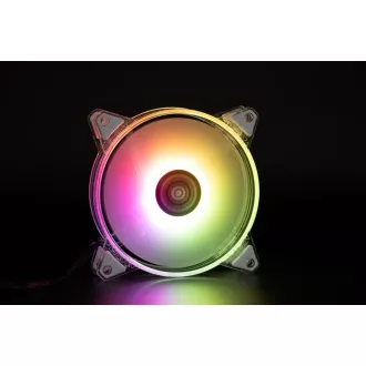 1stCOOL ventilátor AURA EVO CRYSTAL, 120mm, ARGB