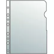 Borító A4 236x304x0,3mm "L / U" átlátszó pánt 100db