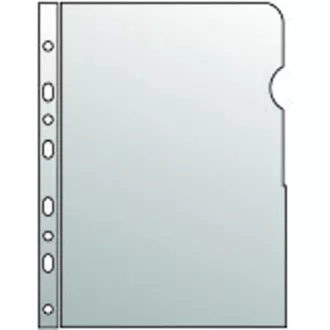 Borító A4 236x304x0,3mm "L / U" átlátszó pánt 100db