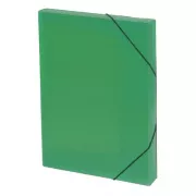 Gumidoboz Lines átlátszó zöld
