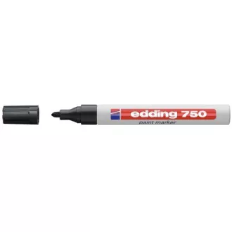 Marker Edding 750 lakkozott fekete 2-4mm Marker Edding 750 lakkozott fekete 2-4mm