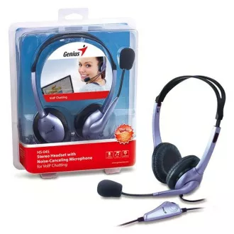 GENIUS fejhallgató mikrofonnal HS-04S