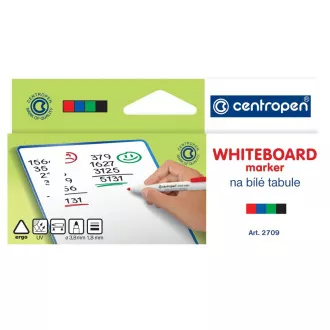 Marker Centropen 2709/4 táblákhoz 4 színű hengeres hegy 1,8 mm Marker Centropen 2709/4 táblákhoz 4 színű hengeres hegy 1,8 mm