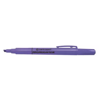 Highlighter Centropen 8722 lila ékvég 1-4mm Highlighter Centropen 8722 lila ékvég 1-4mm