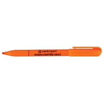 Highlighter Centropen 2822 narancssárga ékcsúcs szélessége 1-3mm Highlighter Centropen 2822 narancssárga ékcsúcs szélessége 1-3mm