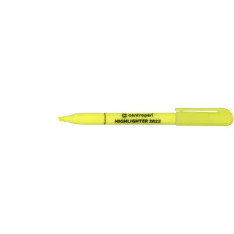 Highlighter Centropen 2822 sárga ékcsúcs szélessége 1-3mm Highlighter Centropen 2822 sárga ékcsúcs szélessége 1-3mm