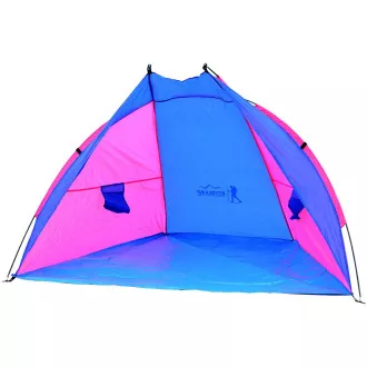 ROYOKAMP strand sátor 200x120x120 cm, rózsaszín-kék