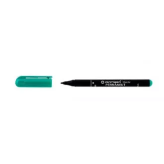 Marker Centropen 2846 tartós zöld hengeres hegyű 1mm