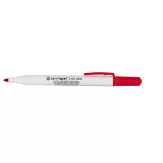 Marker Centropen 2709 táblákhoz piros hengeres hegy 1,8 mm Marker Centropen 2709 táblákhoz piros hengeres hegy 1,8 mm