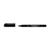 Marker Centropen 2846 tartós fekete hengeres hegy 1mm