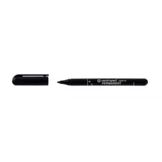Marker Centropen 2846 tartós fekete hengeres hegy 1mm