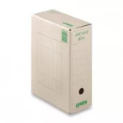 Irattartó doboz 330x260x110mm EMBA natural (zöld címke)