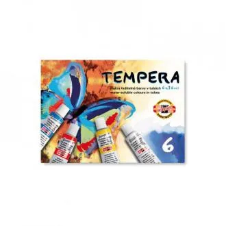 Temperafestékek, 6x16 ml Temperafestékek, 6x16 ml