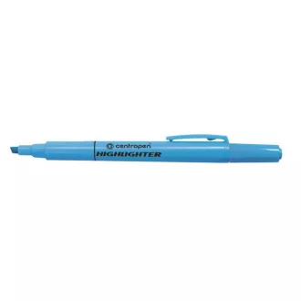 Highlighter Centropen 8722 kék ékvég 1-4mm Highlighter Centropen 8722 kék ékvég 1-4mm
