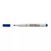 Marker Centropen 2739 textilekhez kék hengeres hegy 3,5 mm