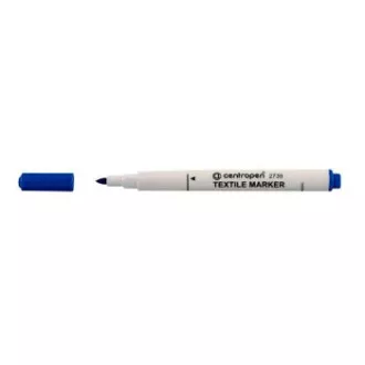 Marker Centropen 2739 textilekhez kék hengeres hegy 3,5 mm Marker Centropen 2739 textilekhez kék hengeres hegy 3,5 mm