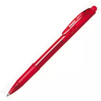 Golyóstoll Pentel BK417 0,7mm piros cső piros Golyóstoll Pentel BK417 0,7mm piros cső piros