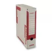 Irattartó doboz 330x260x75mm EMBA piros legkelendőbb