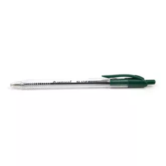 Golyóstoll Centropen Slide ball 2225 műanyag 0,3 mm-es zöld színű, átlátszó csővel