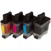 MultiPack BROTHER LC-900 + 20db fotópapír (LC900BK,  LC900C,  LC900M,  LC900Y) - Patron TonerPartner PREMIUM, black + color (fekete + színes)