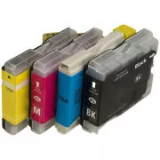 MultiPack BROTHER LC-970 + 20db fotópapír (LC970BK,  LC970C,  LC970M,  LC970Y) - Patron TonerPartner PREMIUM, black + color (fekete + színes)