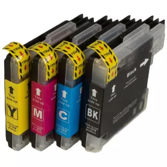 MultiPack BROTHER LC-980 + 20db fotópapír (LC980VALBP) - Patron TonerPartner PREMIUM, black + color (fekete + színes)
