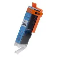 CANON CLI-571-XL (0332C001) - Patron TonerPartner PREMIUM, cyan (azúrkék)