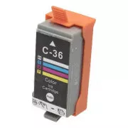 CANON CLI-36 (1511B001) - Patron TonerPartner PREMIUM, color (színes)