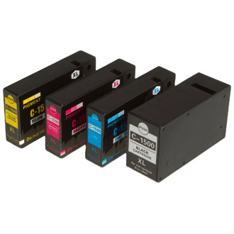 MultiPack CANON PGI-1500-XL (9182B004) - Patron TonerPartner PREMIUM, black + color (fekete + színes)
