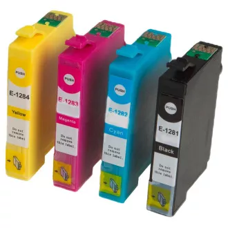 MultiPack EPSON T1285 (C13T12854012) - Patron TonerPartner PREMIUM, black + color (fekete + színes)