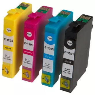 MultiPack EPSON T1295 (C13T12954012) - Patron TonerPartner PREMIUM, black + color (fekete + színes)