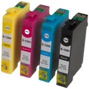 MultiPack EPSON Epson T1295 + 20db fotópapír (C13T12954010) - Patron TonerPartner PREMIUM, black + color (fekete + színes)