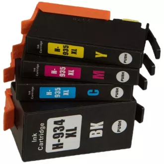 MultiPack TonerPartner Patron PREMIUM a HP 934-XL,935-XL, black + color (fekete + színes) számára