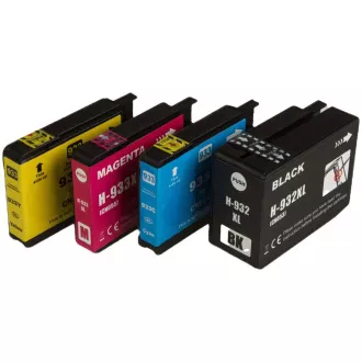 MultiPack TonerPartner Patron PREMIUM a HP 933-XL (C2P42AE), black + color (fekete + színes) számára