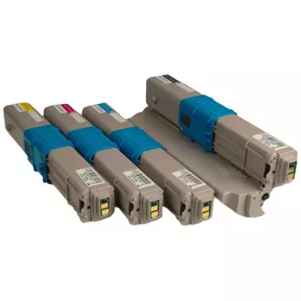 MultiPack OKI C510 (C510-BK, C510-C, C510-M, C510-Y) - Toner TonerPartner PREMIUM, black + color (fekete + színes)