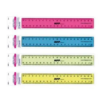 20 cm-es vonalzó, COLOURS színválogatás