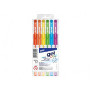 Gél tollak Neon GN1038 0,5mm 6 színű készlet