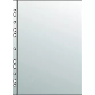 Borító A4 "U" europánt PE sima fényes 50mic átlátszó 100db Borító A4 "U" europánt PE sima fényes 50mic átlátszó 100db