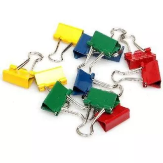 Clip Binder 32mm 12db színes Clip Binder 32mm 12db színes