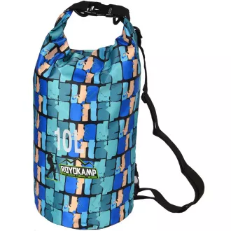 Vízálló táska ROYOKAMP Dry Bag 10 l, többszínű (kék/türkiz) Vízálló táska ROYOKAMP Dry Bag 10 l, többszínű (kék/türkiz)