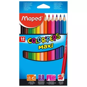 Ceruzák Maped Maxi tripla. Colorpeps 12db