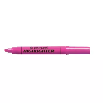 Highlighter Centropen 8552 rózsaszín ékvég 1-4,6 mm Highlighter Centropen 8552 rózsaszín ékvég 1-4,6 mm