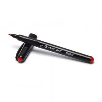 Marker Centropen 4606 CD/DVD/BD piros hengeres hegy 1mm Marker Centropen 4606 CD/DVD/BD piros hengeres hegy 1mm